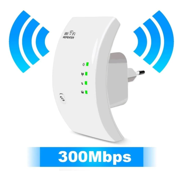 ROTEADOR REPETIDOR WIRELESS-N SINAL WIFI REPEATER 300MBPS - Image 4