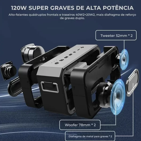 CAIXA DE SOM IMENSO X50 120W - Image 2