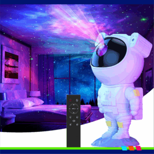 PROJETOR ASTRONAUTA BLUETOOTH