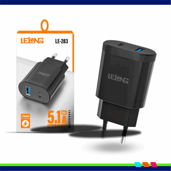 FONTE 5.1A USB_TC LELONG