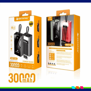CARREGADOR PORTÁTIL MAGNÉTICO PEINING 30.000mAh