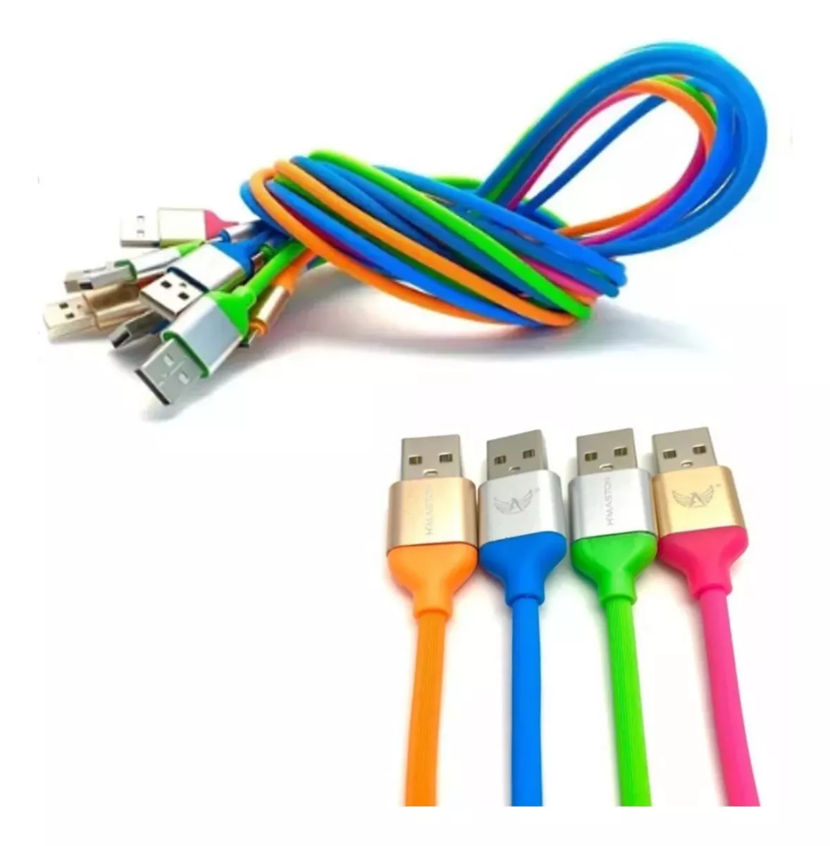 CABO IPHONE COLOR 2M - Imagem 2