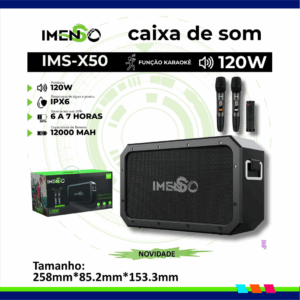 CAIXA DE SOM IMENSO X50 120W