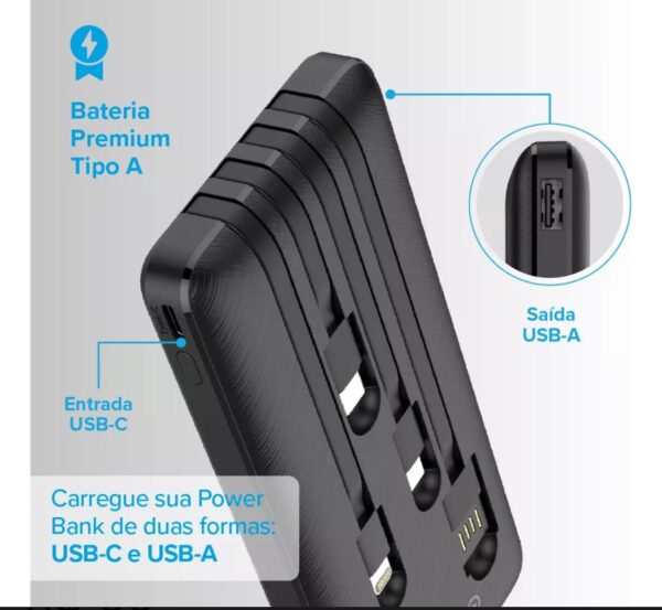 CARREGADOR PORTÁTIL ALTOMEX 10000 - Image 6