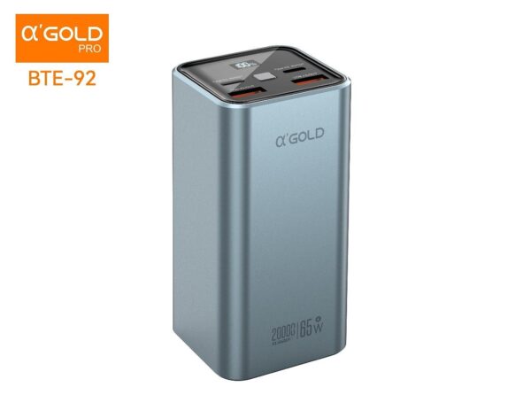 CARREGADOR PORTÁTIL DUPLO A'GOLD 65W - Image 3