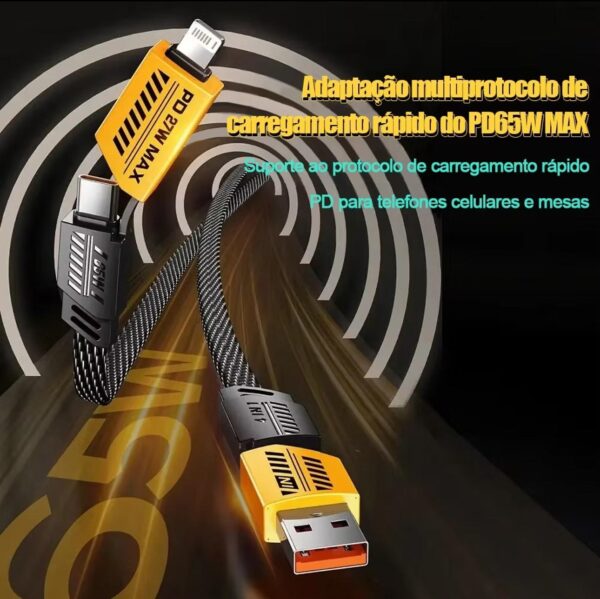 CABO TURBO 4 em 1 65W - Image 5