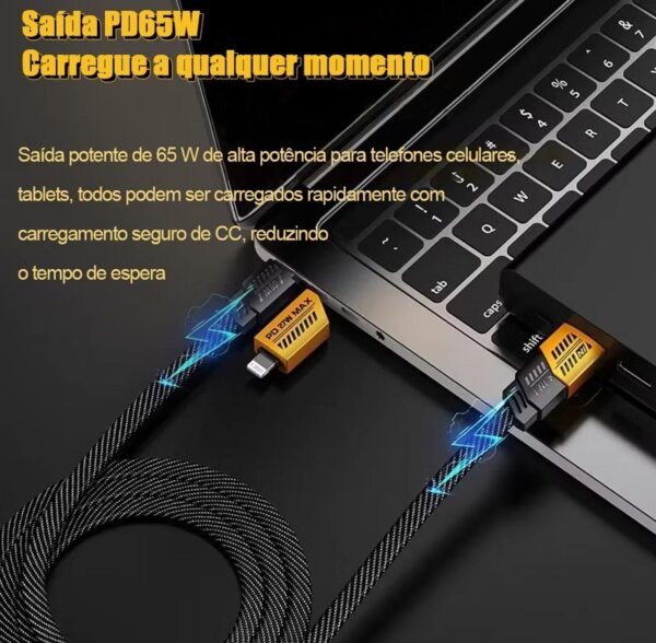 CABO TURBO 4 em 1 65W - Image 2