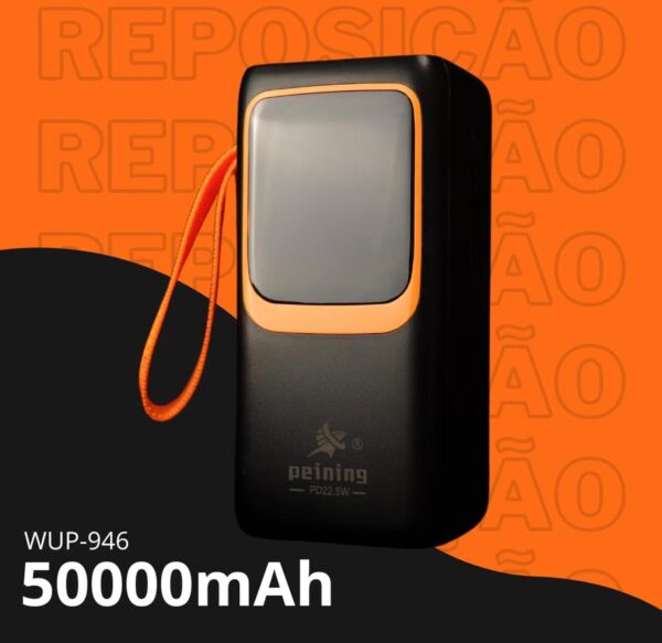 CARREGADOR PORTÁTIL MAGNÉTICO PEINING 50.000mAh - Image 4