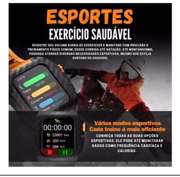 SMARTWATCH MILITAR HW ZERO - Image 5