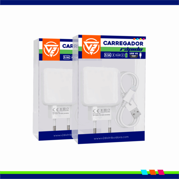 CARREGADOR 5.1A V2 - V8