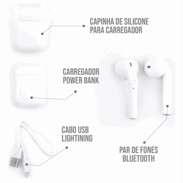 FONE BLUETOOTH i12 - Image 4