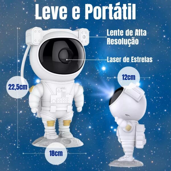 PROJETOR ASTRONAUTA BLUETOOTH - Image 5