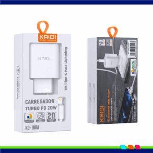 CARREGADOR KAIDI TURBO 20W iPHONE