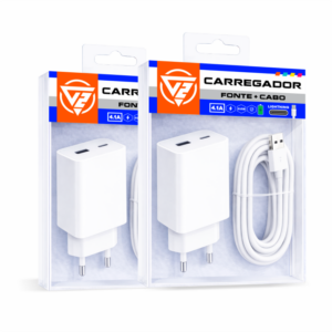 KIT CARREGADOR IOS (IPHONE)